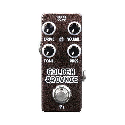 Xvive Golden Brownie T1 Distortion Guitar Effect Pedal
