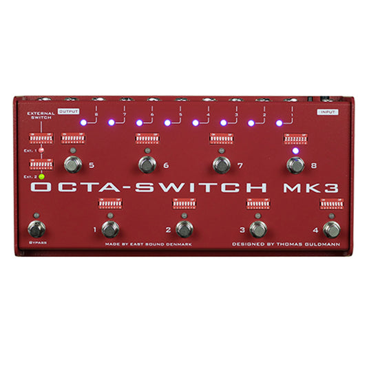 Carl Martin Octa-Switch MK3 Multi-Effect Looper Switching Pedal