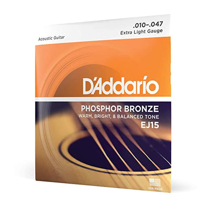 D'Addario Phosphor Bronze Acoustic Guitar String