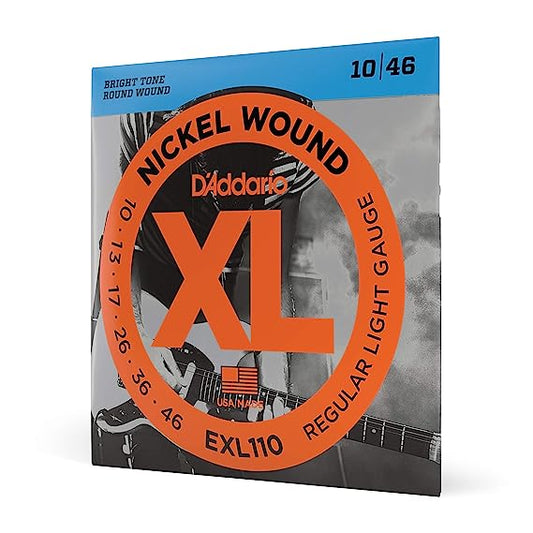 D'Addario XL™ Nickel Round Wound / Balanced Tension Electric Guitar Strings